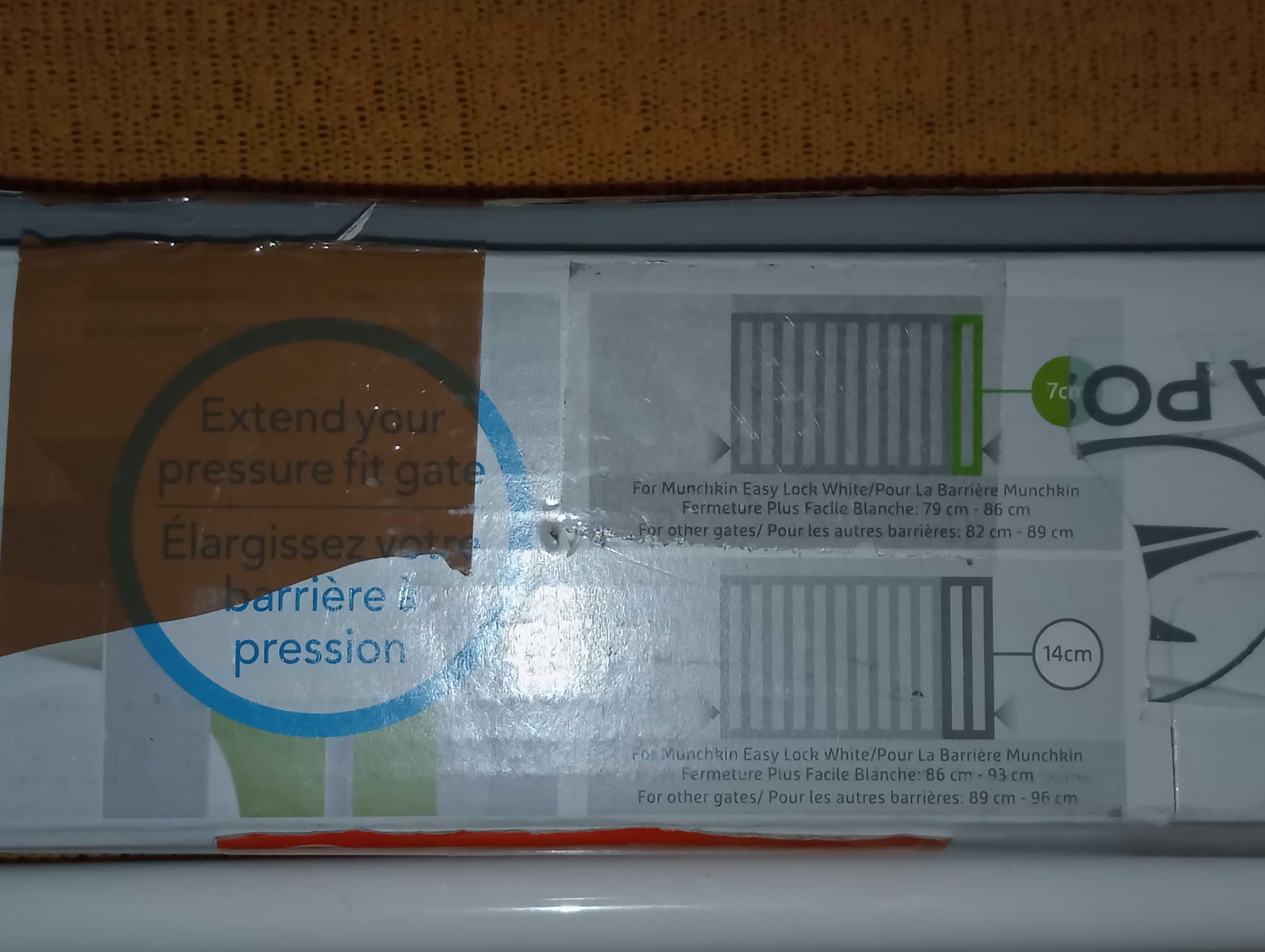 Przedłużenie bramki bezpieczeństwa 7cm