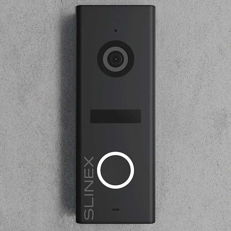 Комплект відеодомофону Slinex SQ-04 Black + ML-17HR Graphite
