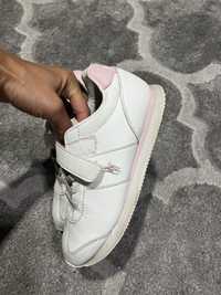 Buty Polo Ralph Lauren adidasy biało różowe roz 32