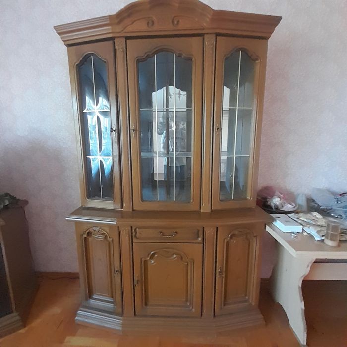 Witryna dębowa vintage możliwy transport