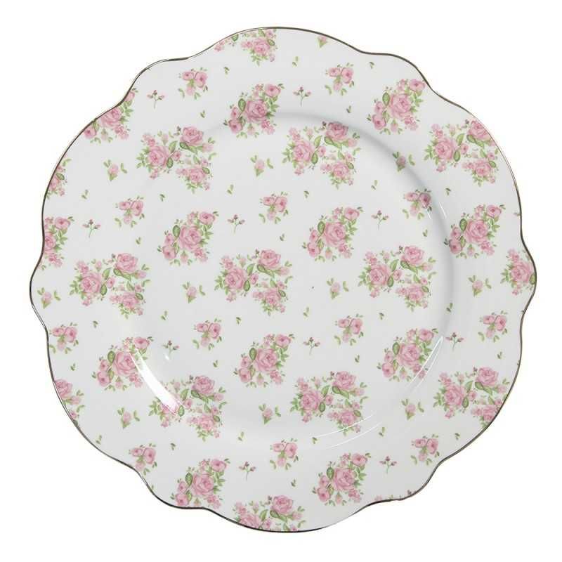 Talerz obiadowy porcelanowy w prowansalskim stylu SWRFP