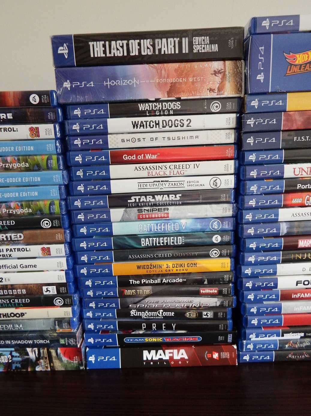 GRY PS4 PS5 P Ł O C K GTA5 Wiedźmin Sackboy Valhalla PSI PATROL