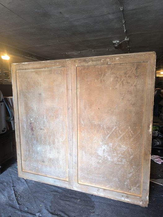 Stara szafa PRL drewniana