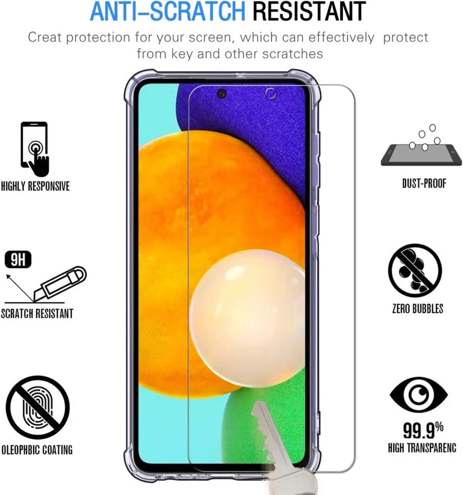 Чохол + 3 захисних скла ivoler для Samsung Galaxy A52