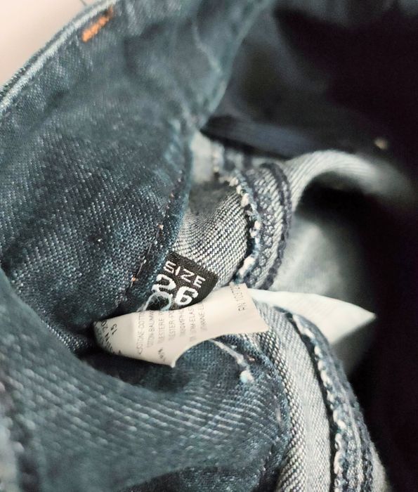 Damskie jeansy Armani jeans Straight  Stretch W26 L32