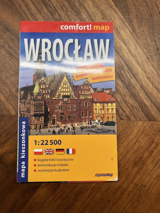 Mapa Wrocław 1:22 500