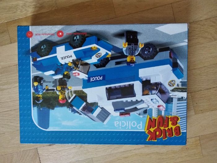Brick & Fun Polícia - NOVO - Selado