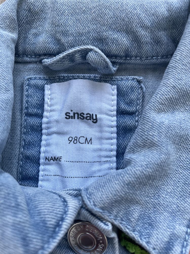 Джинсовая куртка Sinsay 98 см
