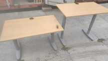 Biurko 100x60 biurka buk KINNARPS regulowana wysokość  Hot desk