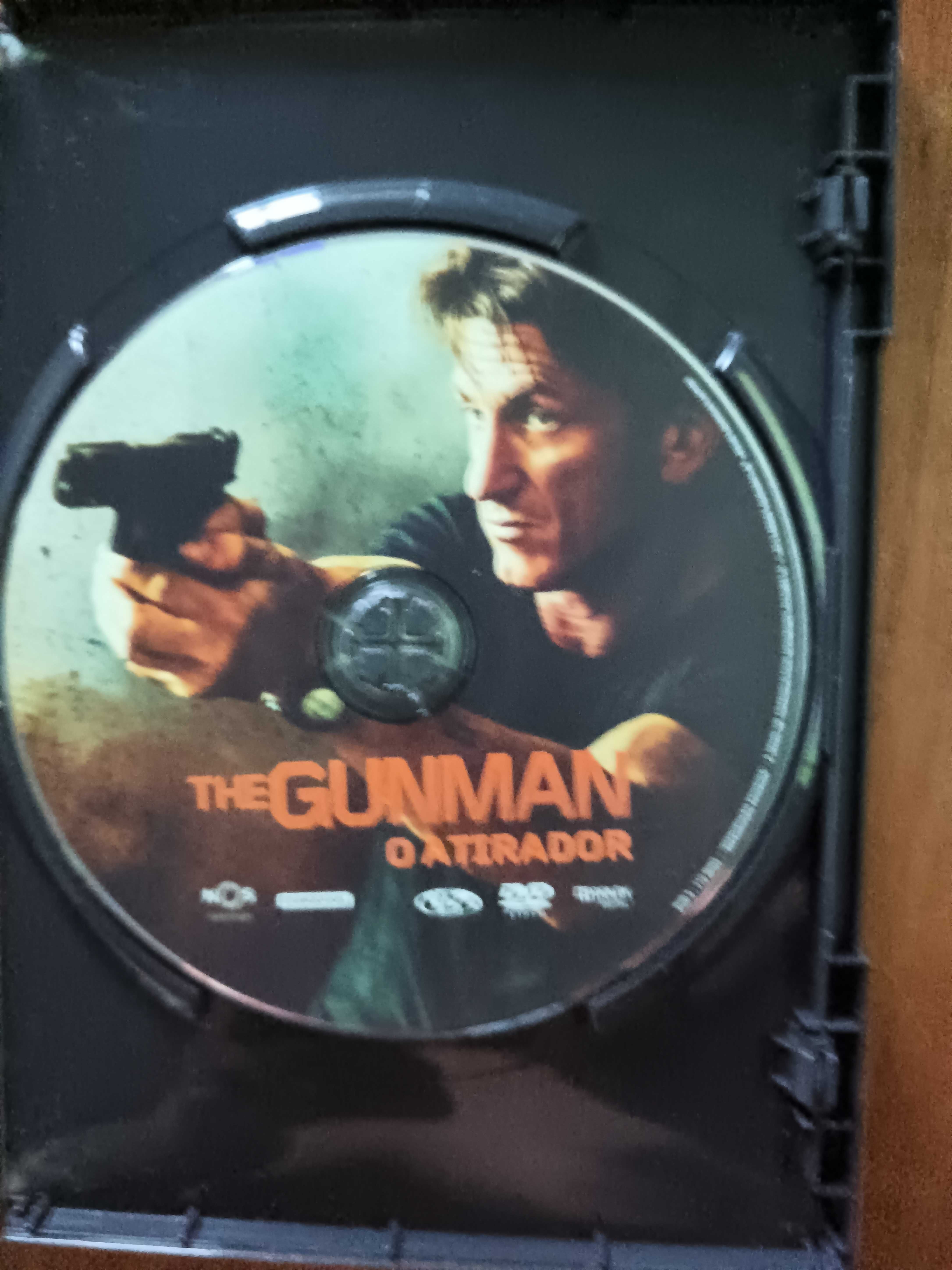 filme dvd original - the gunman o atirador