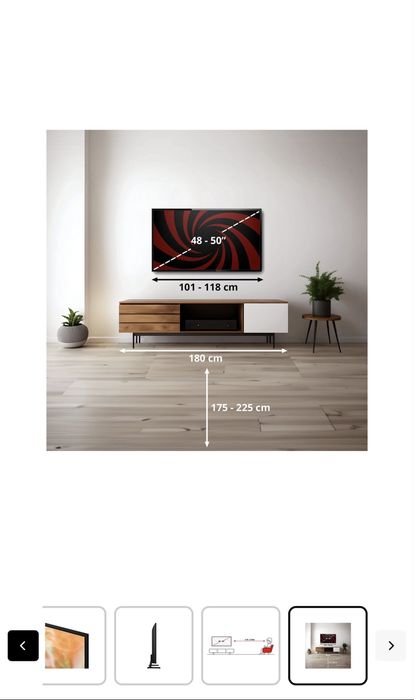 Samsung UE50DU7192UXXH 50” UHD Smart TV – jak nowy, mały ślad