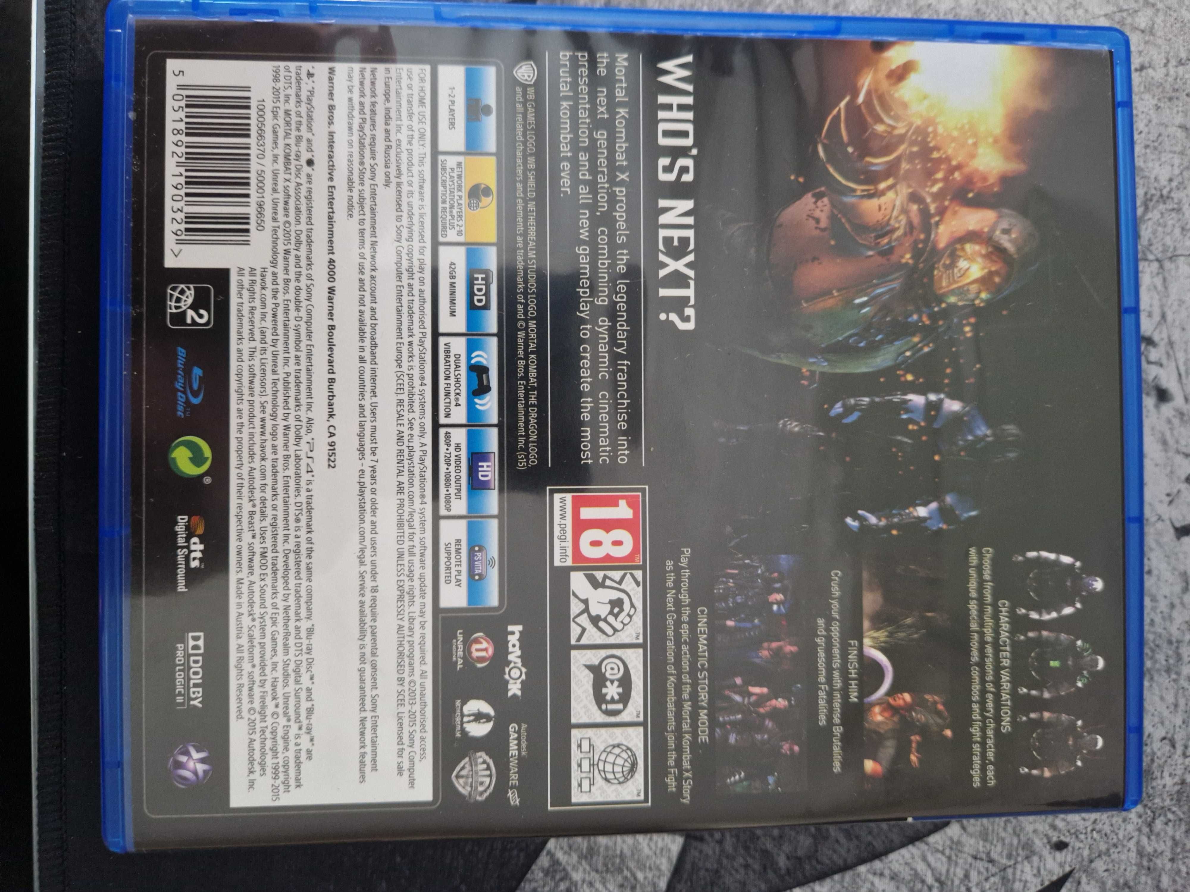 Jogo PS4 - Mortal Kombat X