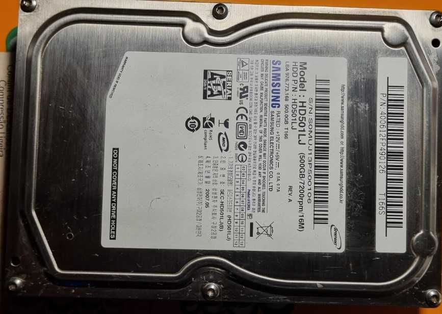 Disco Rigido Samsung de 500 GB