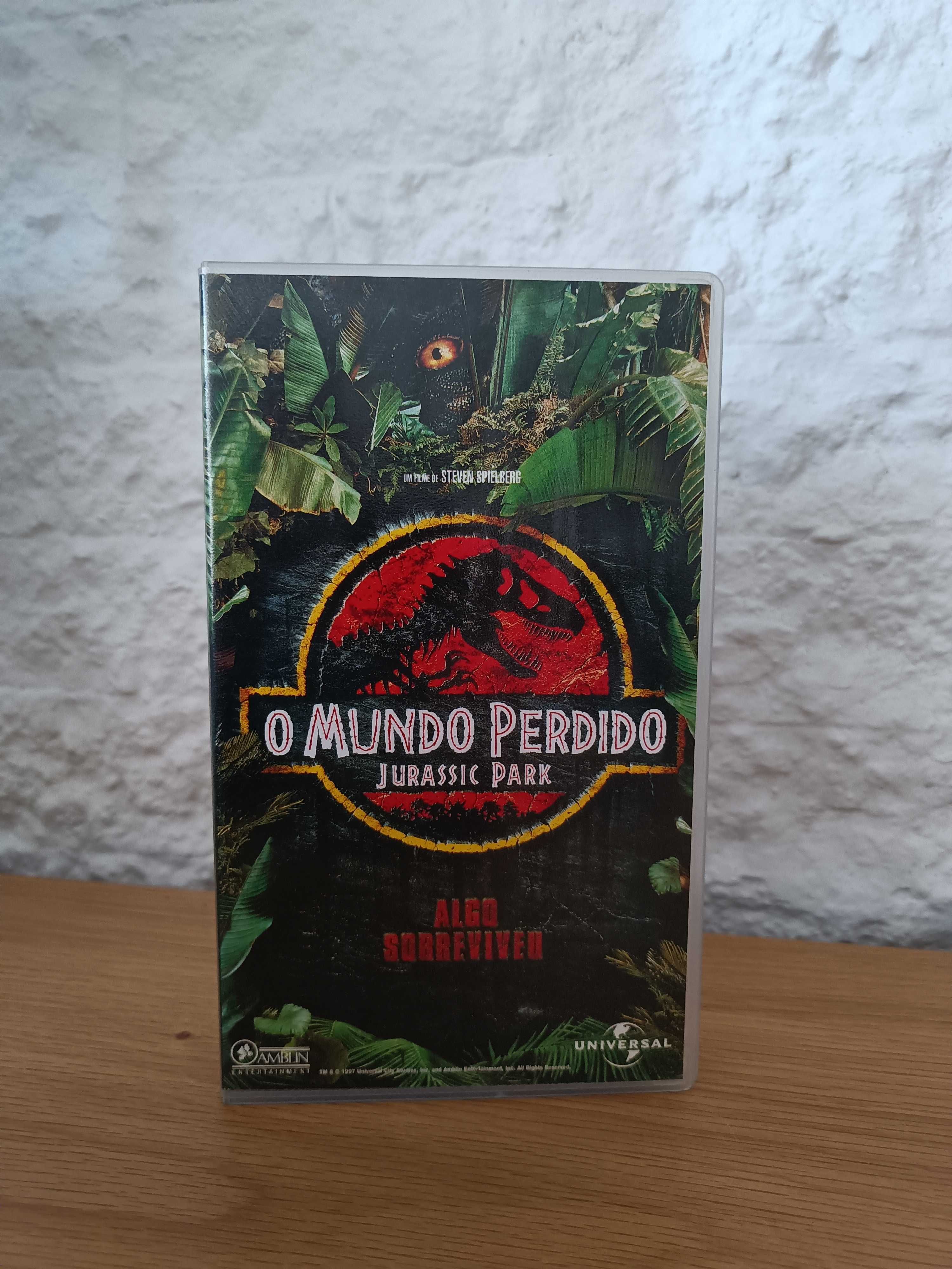 Filme VHS Jurassic Park O Mundo Perdido