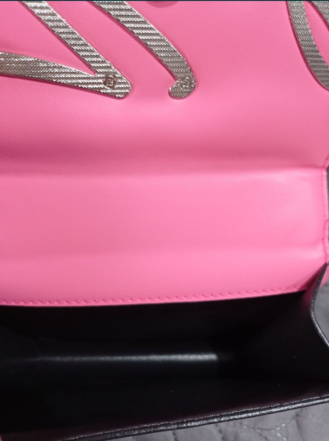 Wyprzedaż różowa torebka na ramię Karl Lagerfeld wesele komunia