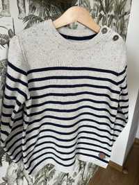 H&M sweter paski r.  122/128