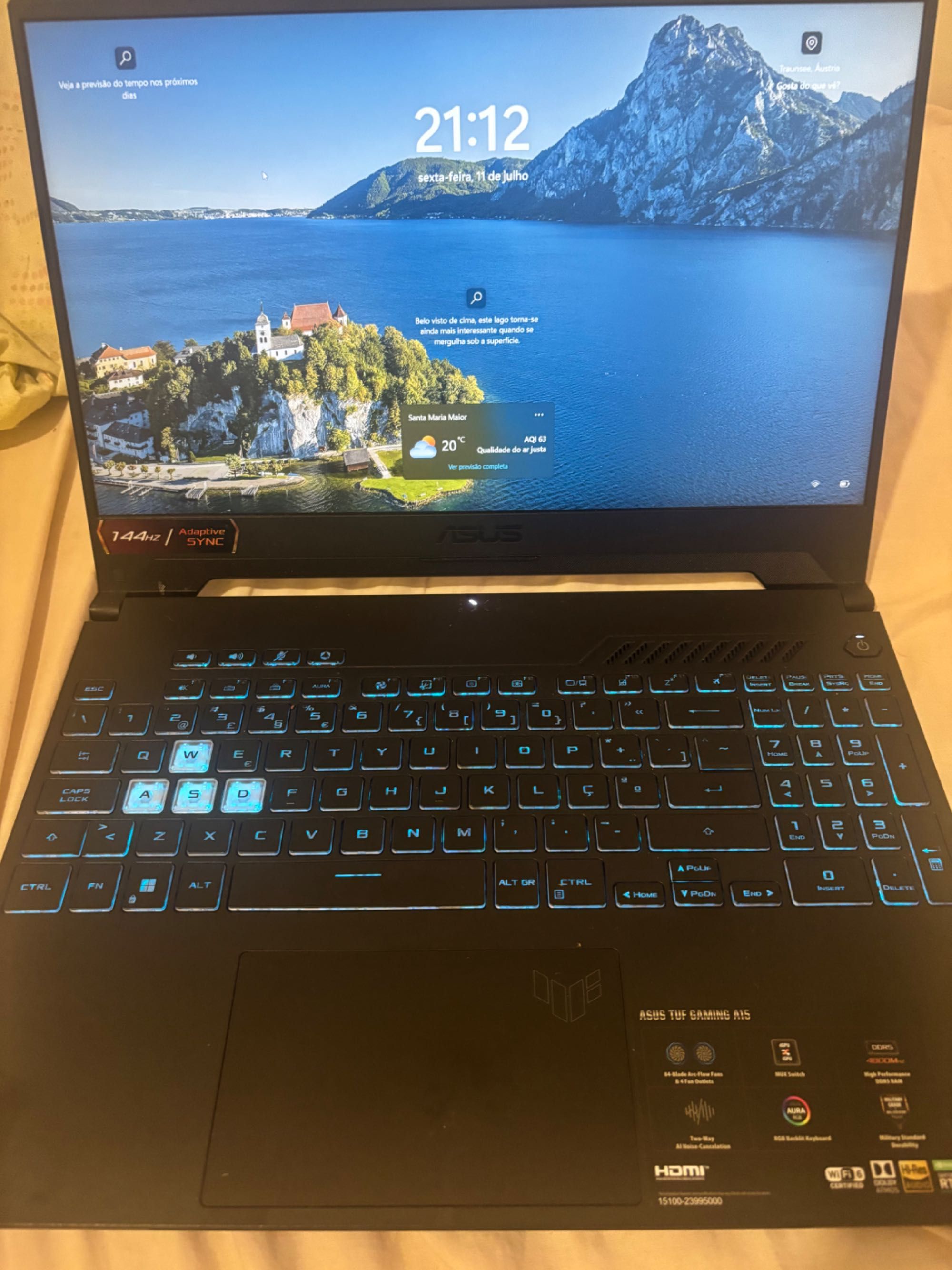Portátil ASUS TUF Gaming
