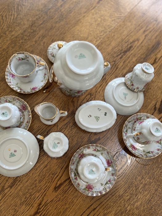 Serwis kawowy Iwona porcelana Chodzież