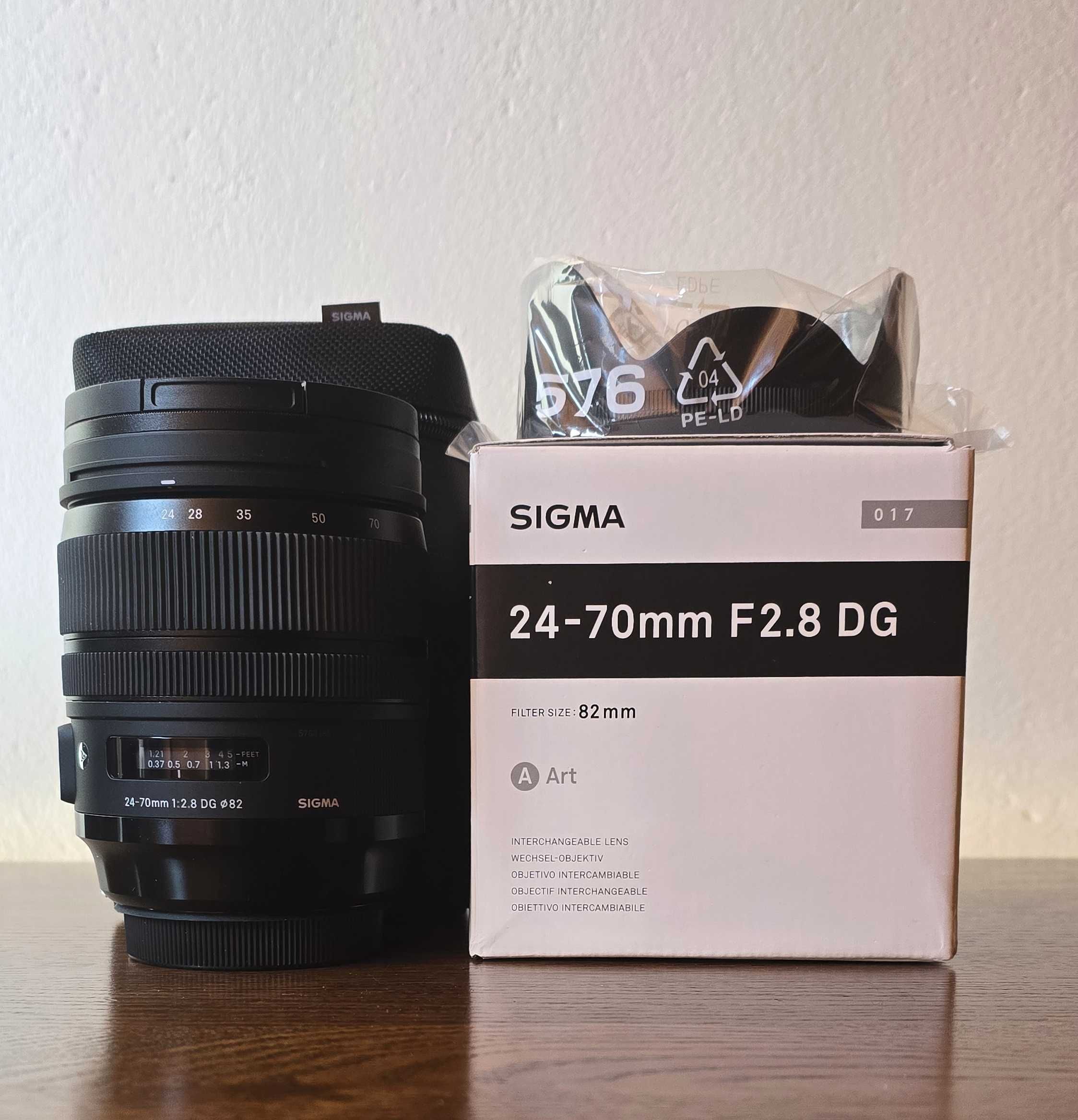 CANON RF 70-200 mm f2,8 L IS USM + SIGMA ART. 24-70 mm f2,8 DG OS HSM