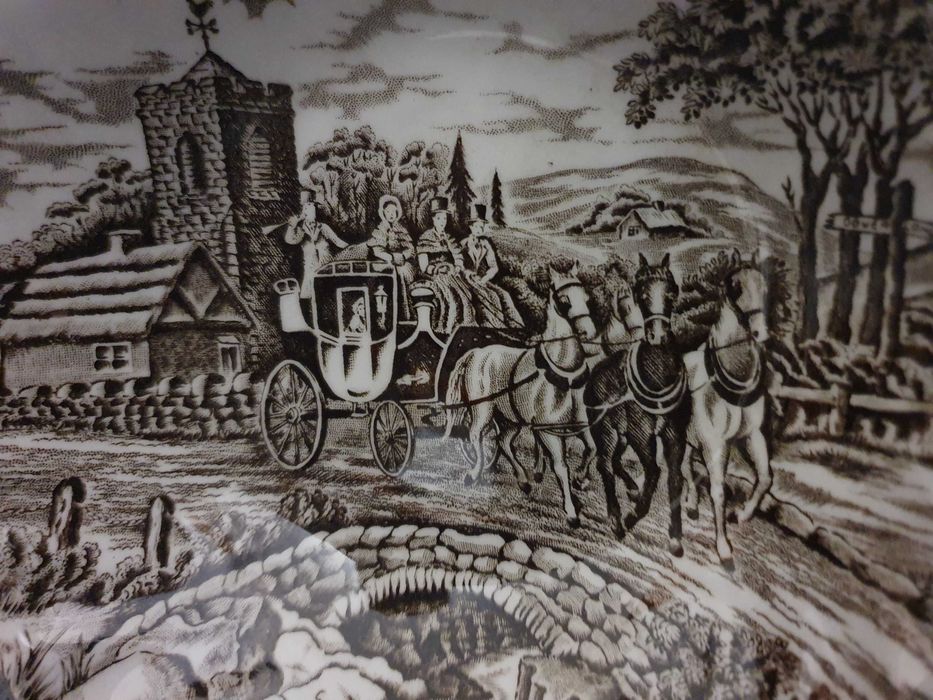 Taça Myott Royal Mail Fine Staffordshire Ware - England - Anos 70