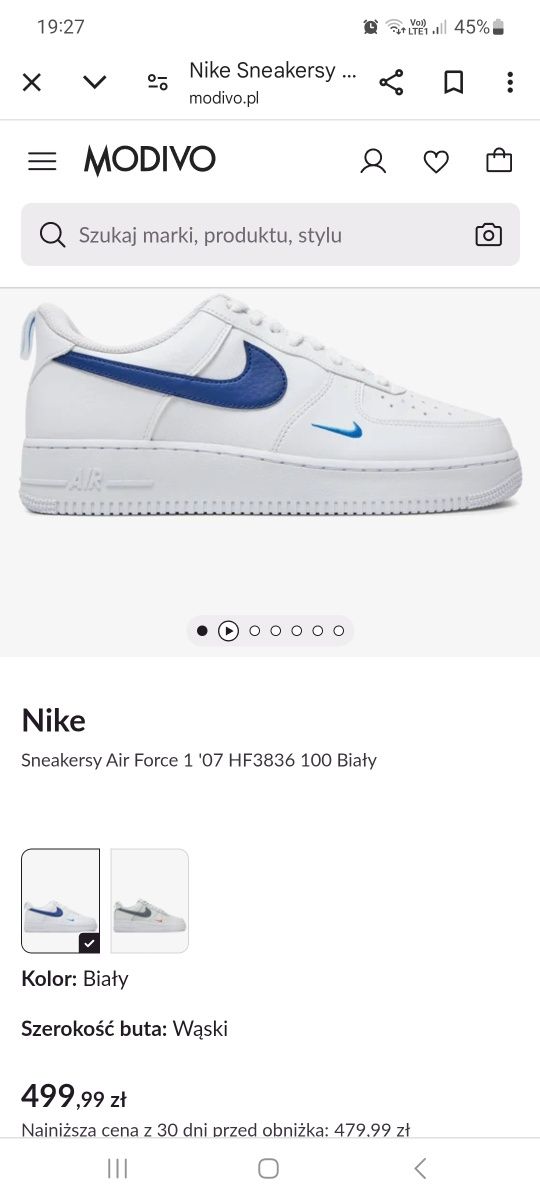 Buty nike air 38
