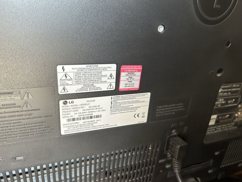 Telewizor 32 cale LG LCD