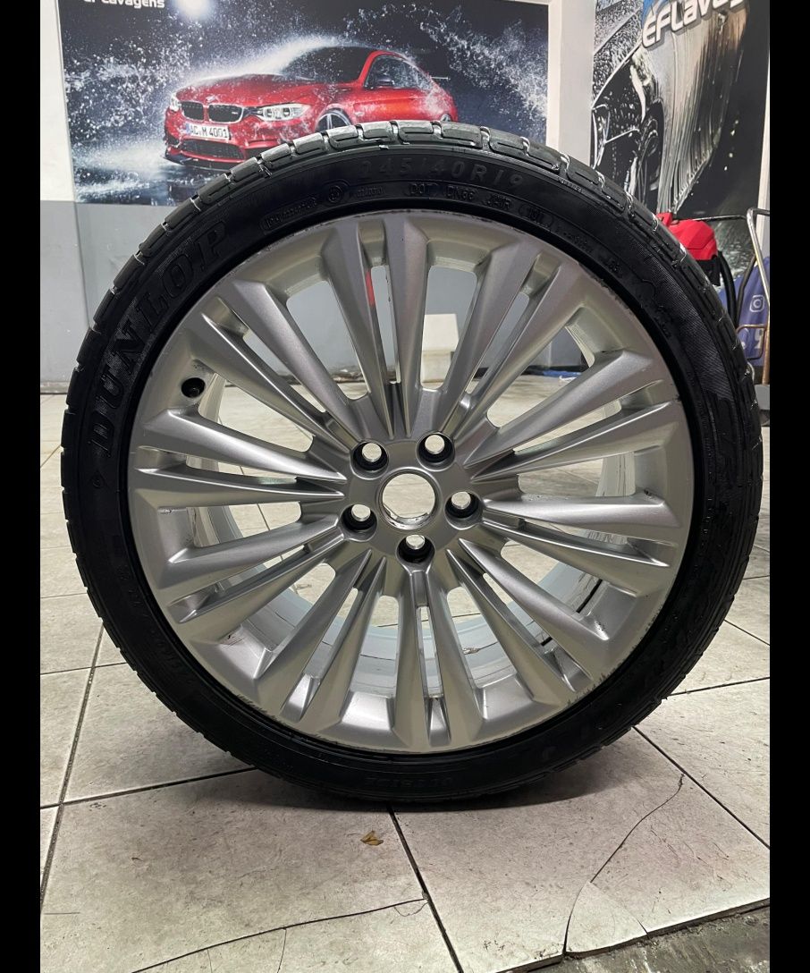 4 Jantes Originais Jaguar Originais 19' com Pneus Dunlop