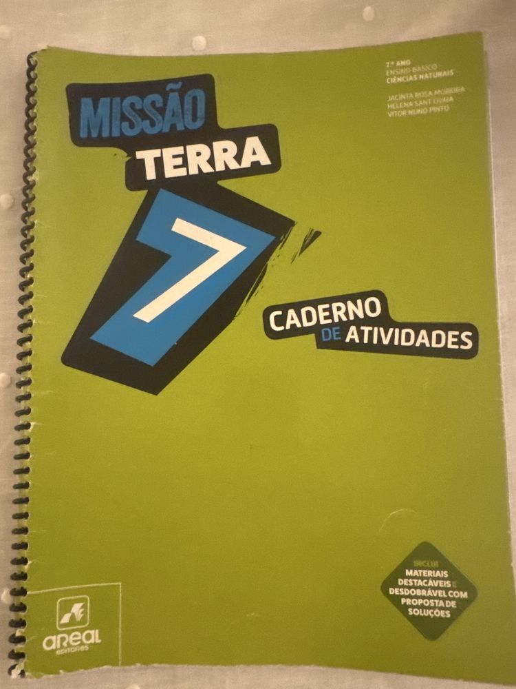 Caderno Atividades Missao Terra 7 ano