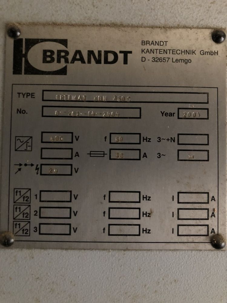 Продам станок Brandt Optimat KON 350C