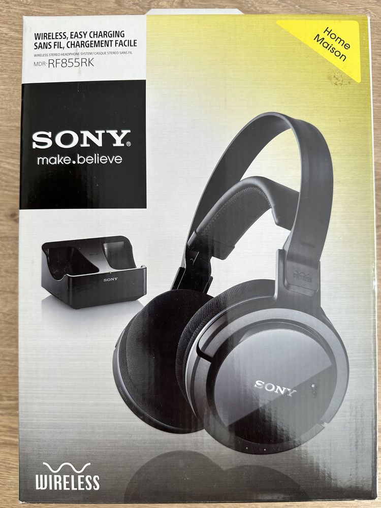 Бездротові Наушники Sony MDR-RF855RK черный