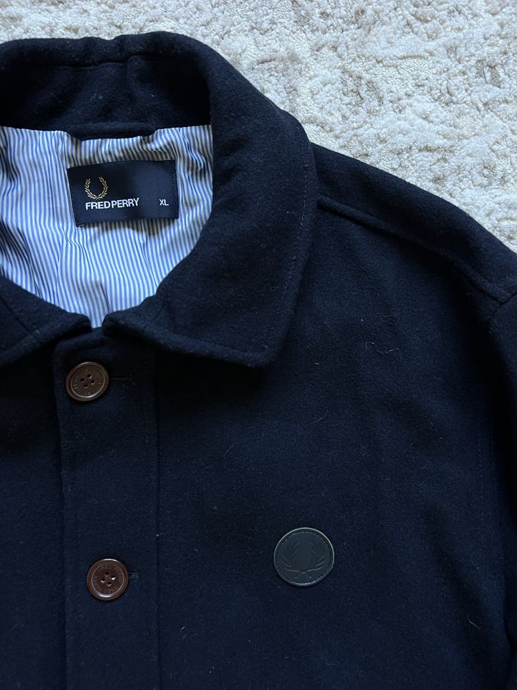 Куртка Харік Fred Perry пальто casual style original пальто шерстяне