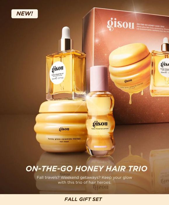 Подарунковий набір Gisou Hair Trio