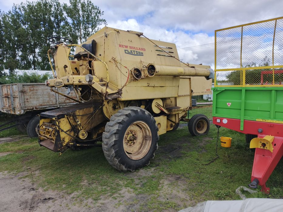 kombajn clayson na części