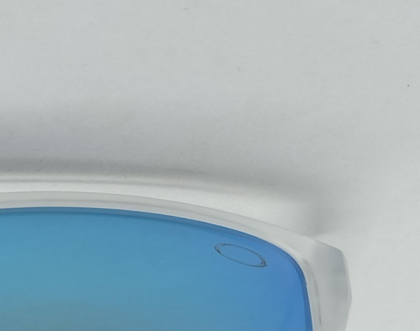 Oakley мужские очки черные и голубые в прозр оправе поляризирован