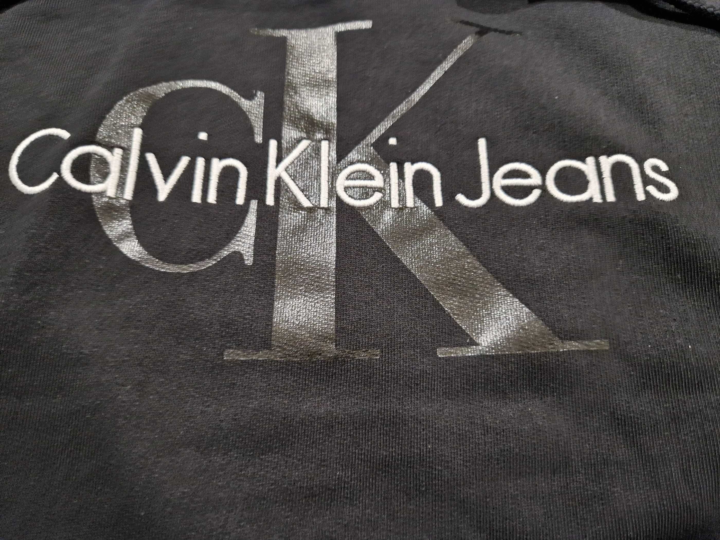 CALVIN KLEIN JEANS Bluza z Kapturem Męska M Oryginalna