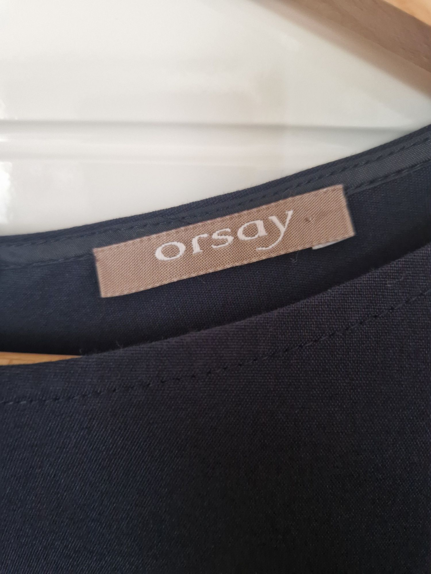 Sukienka granatowa Motylki Orsay M
