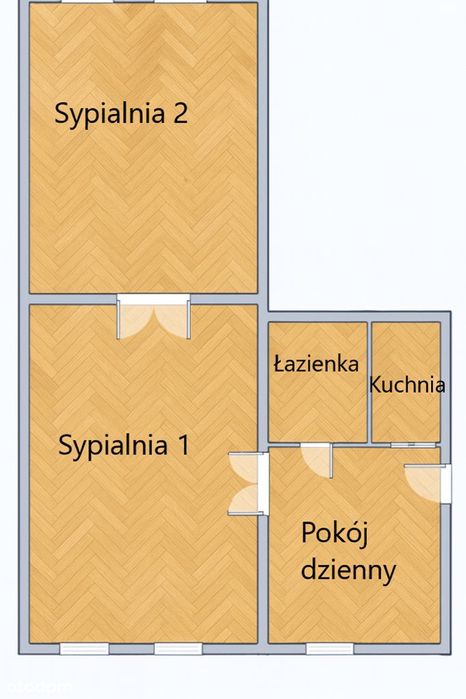 Stare Podgórze, mieszkanie 78 m2 z potencjałem