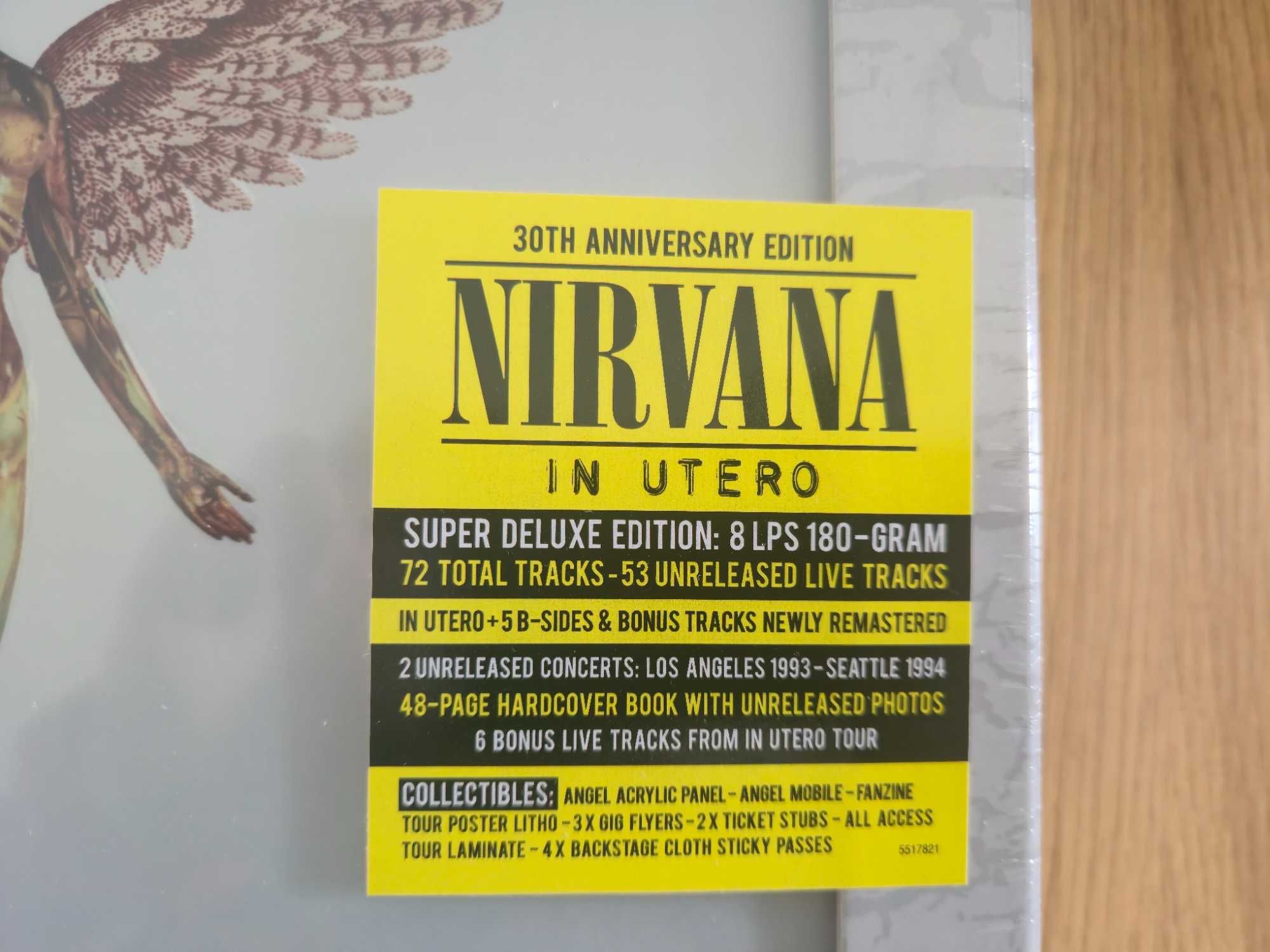 NIRVANA
In Utero (30th anniversary edition) (7LP+10”EP super deluxe)