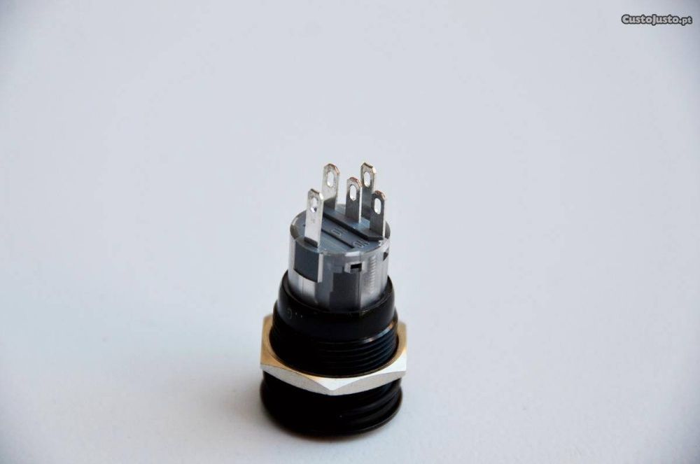 Interruptor on/off mota carro barco com led