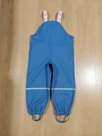 Spodnie przeciwdeszczowe Lupilu roz.98-104 na 2-4 latka, wodoodporne