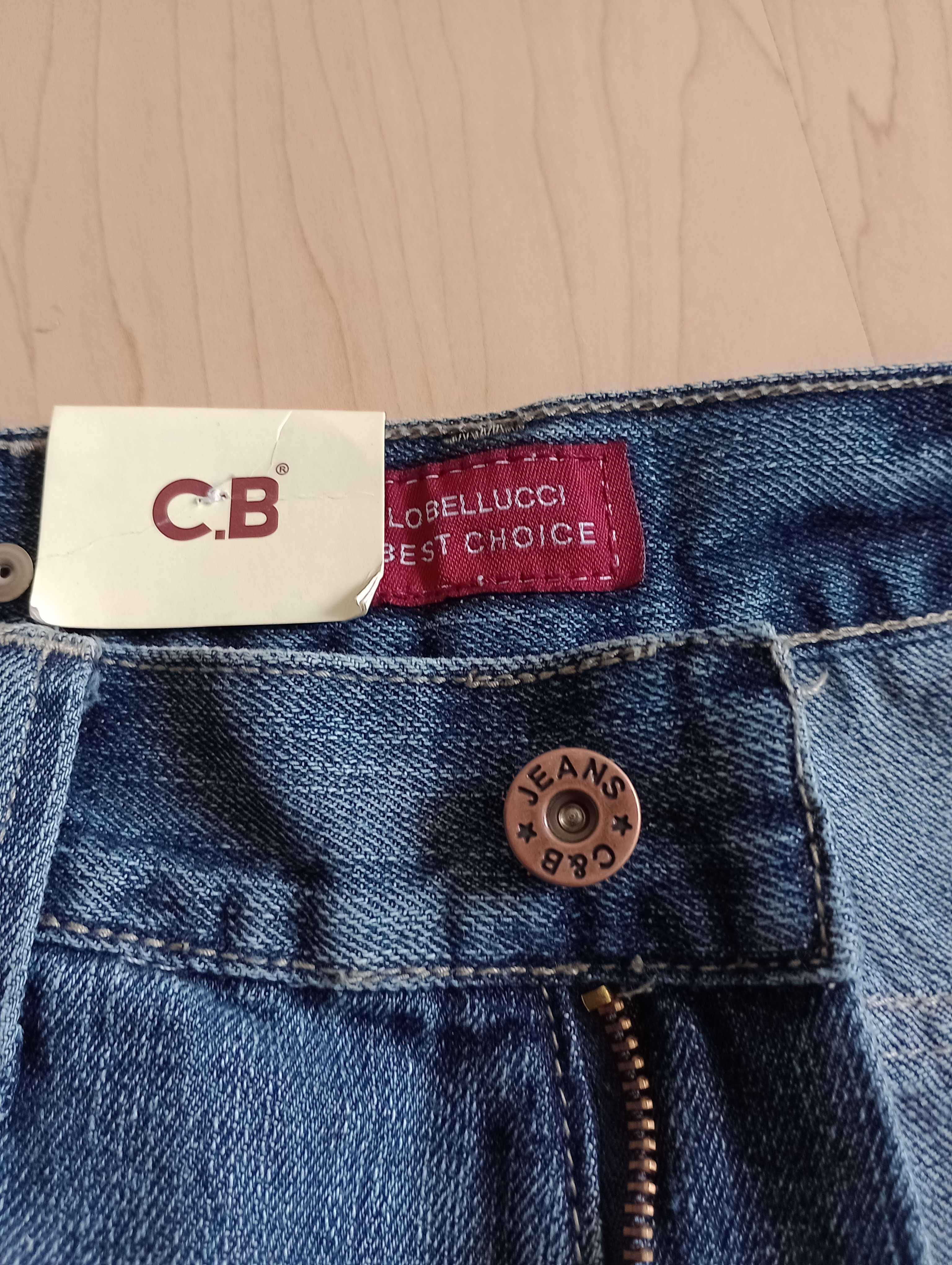 Nowe spodnie jeansowe Carlo Bellucci rozm. S /28.