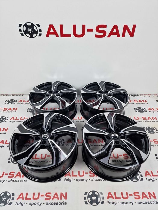 NOWE alufelgi MAZDA 19" 5x114,3: 3 5 6 CX-3 CX-30 CX-5 Czarny Pol