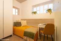 556871 - Quarto com cama de solteiro em apartamento com 4 quartos