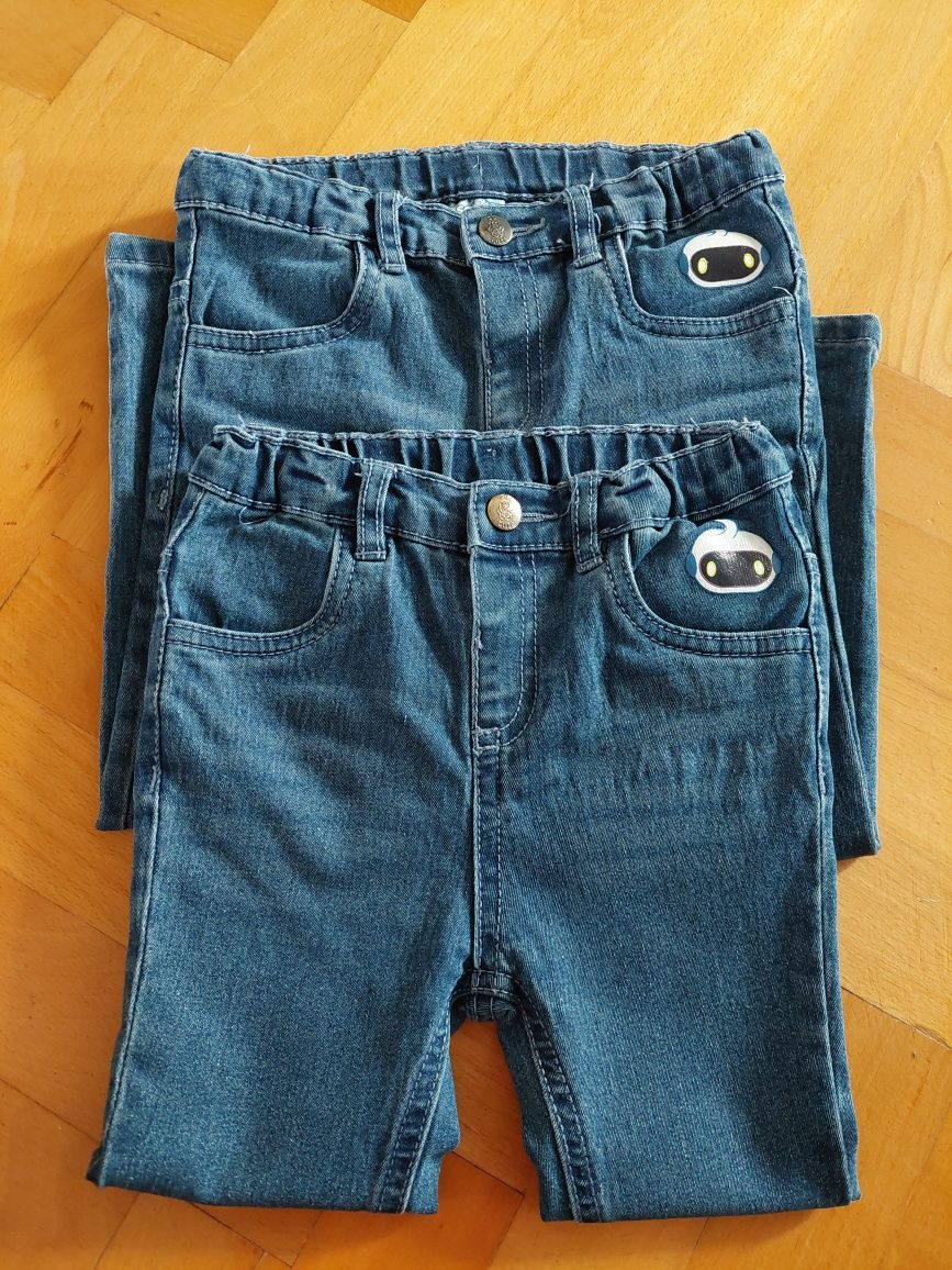 Dwupak jeansy r. 92 i 98