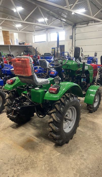 Мінітрактор Кентавр 200В посилена рама +фреза+плуг Трактор мототрактор