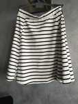 Spódnica biała w czarne paski H&M 14Y+ 170