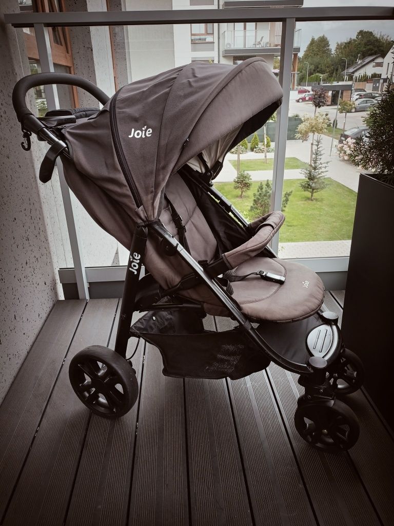 Wózek spacerowy Joie Litetrax + dodatki