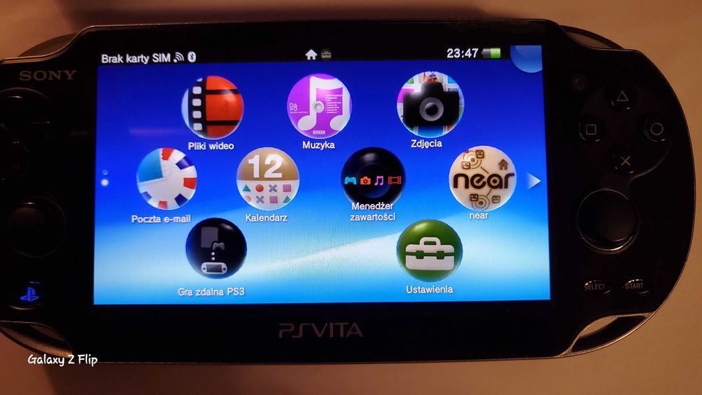 PSVita (PlaystationVita) japoński model PCH-1100 czarna POLECAM!