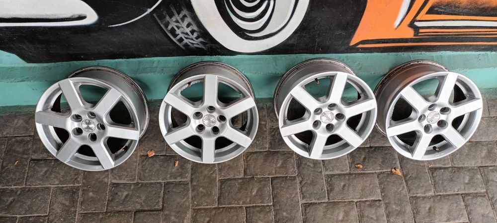 Диски титанові R-15/5/110 OPEL Dia 65.1 idel стан