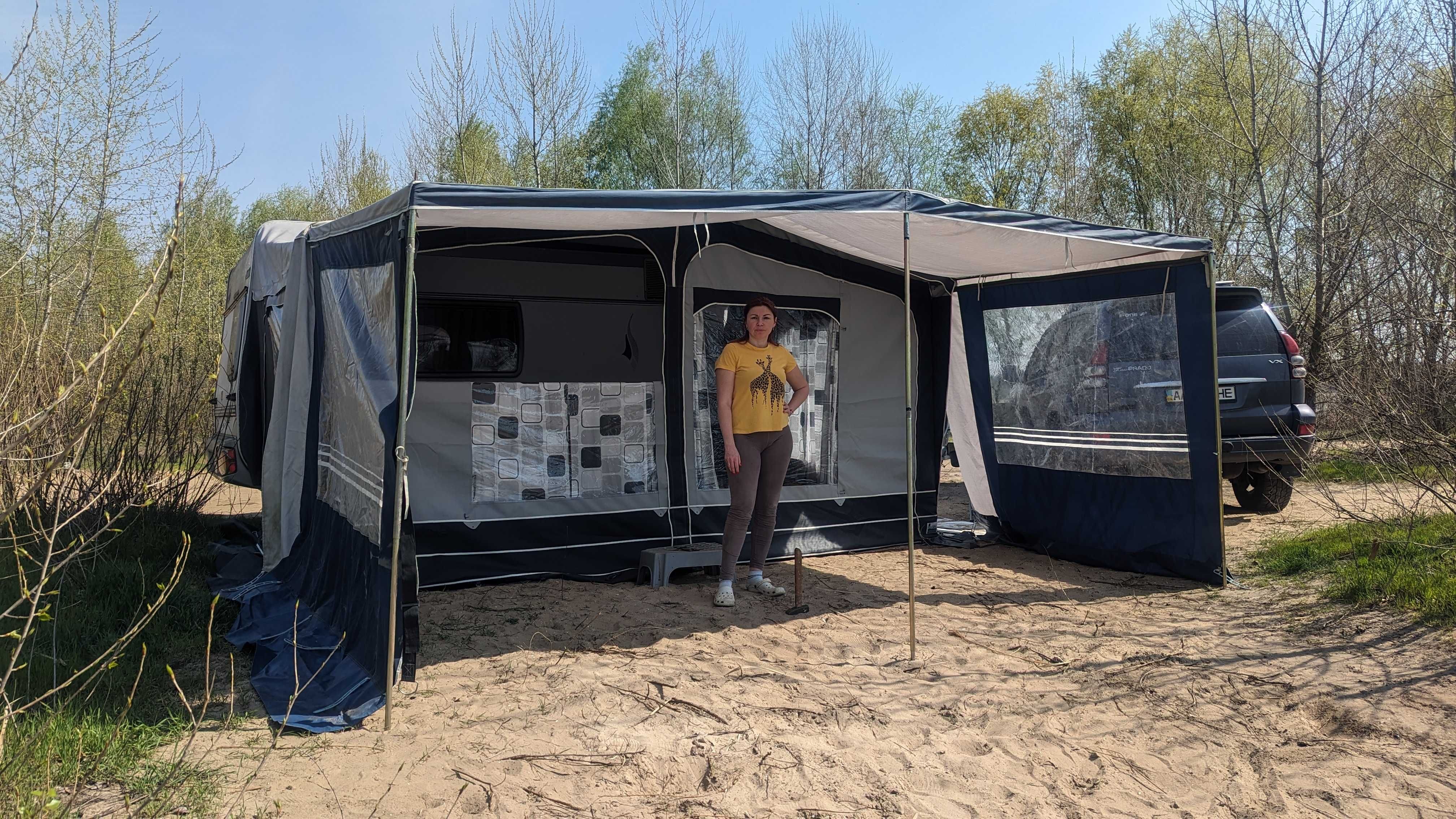 Палатка 3 в 1 для каравана, автодома Obelink Hypercamp. В ИДЕАЛЕ.
